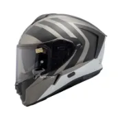 【Airoh】安全帽 SPARK #6 消光灰黑 彩繪 全罩帽 內置墨鏡 內鏡 耳機槽 雙D扣 內襯可拆 全罩｜耀瑪騎士