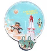 【原廠品質驗證】小扇子便攜迷妳日式折疊團扇折扇夏兒童收納網紅圓扇口袋扇批發