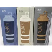 飛狼LOFT無拘健身搖搖杯 650ML 粉盒100-150ML健身水杯 不鏽鋼運動搖搖杯 運動搖搖杯 搖搖杯 水杯