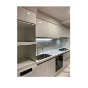 【MIDUOLI米多里】BOSCH家電洗碗機烤箱白色一字型廚具(米多里設計)