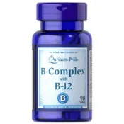 【Puritan’s Pride 普瑞登】維他命 B群 + B12 補充錠劑 90/180粒瓶/台灣總代理