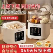【咕嘎優選】家用蒸蛋器新款煮蛋器自動斷電多功能可預約早餐機煮雞蛋神器