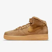 (店+)【NIKE 耐吉】NIKE AIR FORCE 1 MID 07 WB DJ9158-200 小麥色 土色 麂皮 膠底 高筒 男鞋