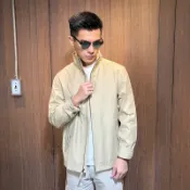 美國百分百【全新真品】Timberland 外套 立領 夾克 防水 防風 機能 耐磨 戶外 出國 卡其色 S號 E267