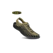 (店+)【KEEN】KEEN8折優惠UNEEK系列1023381橄欖綠/黑色男款織帶涼鞋雙繩一墊設計結合戶外機能與潮流時尚《台南悠活運動家》