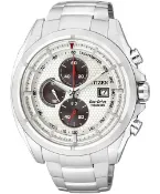 大高雄鐘錶城 CITIZEN星辰CA0551-50A競速鈦光動能計時腕錶/白面45mm｜樂天領券現折★全館特惠中★指定刷卡回饋10%