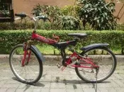 雙避震 Shimano21段變速 26吋 折疊 腳踏車 自行車 捷運科技大樓站面交