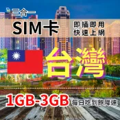 【實體卡】台灣上網SIM卡【7至15天】｜每日高速流量｜降速128Kbps續無限｜Chunghwa 中華電信｜-T