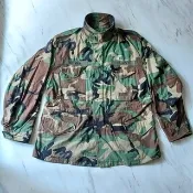 US 美軍公發 M65 PARKA • 叢林迷彩軍用厚夾克 B款 帥氣有型