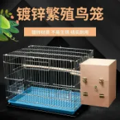和購大賣場 【加粗電鍍】鳥籠 鸚鵡籠 虎皮鸚鵡籠 玄鳳籠 牡丹籠 八哥籠 中大型鳥籠 金屬鳥籠 繁殖籠 養殖籠 加粗鐵絲 防鏽耐用 附託盤
