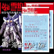 現貨【BRUCE】雪焰 MG-08 海牛 卡海牛 蜂巢迷彩 卡版 螢光版 高精準度 專用水貼