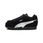 PUMA 中童 童鞋 免綁鞋帶 套入式 休閒鞋 BellaDonna SD Metallic  黑銀 40686601