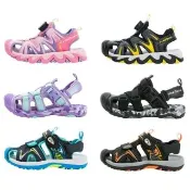 【GOODYEAR 固特異】護趾運動涼鞋/童鞋18-23cm 耐磨 緩震(3種絆帶款式.旋扣.磁吸.插扣)