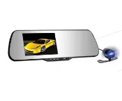 【HOTAI購】【導航者】T300後視鏡型1080P前後行車記錄器(隔日配)(到店免費安裝)