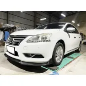 現貨 日產 SENTRA 仙草 直上 競速版 消光黑 前下巴 前鏟 前定風翼 前擾流板 下擾流板 保險桿 改裝下巴