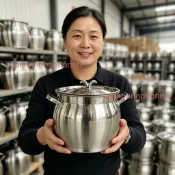 【臺灣出貨】 不鏽鋼豬油罐 雙耳 帶蓋 家用廚房 耐高溫 豬油罐 大容量