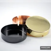 Desrochers｜ASHTRAY原創煙灰缸9.5cm 簡約鐵製菸灰缸 一體成型烟灰缸裝飾搭配（蝦皮限定ONLY)