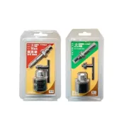 (店+)手動夾頭組 1/2“ 3/8“ 電動夾頭 電動 電鑽夾頭 附接桿 四溝 4分 3分