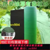 招財貓商鋪 特惠✅地膜地布防草布農用果園新型除草布綠色園藝生態加厚地釘廠家直銷