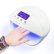 綠野春風百貨場 【日本代購】UV LED Nail Lamp日本波蘭專業指甲油燈 美甲光療機 感應定時50w