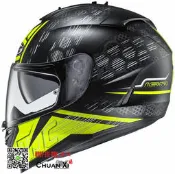 傳璽騎士部品【HJC IS-17】ENVER 雙鏡片 輕量 附除霧片消光黑螢光黃 RT33 空氣刀3 OGK可參考 勁戰