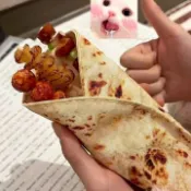 台灣直發 文具盒仿真 印度飛餅煎餅筆袋 小眾烤串筆 創意搞怪捲餅 學生筆袋 印度飛餅筆袋燒烤創意燒餅文具袋煎餅筆盒捲餅烤