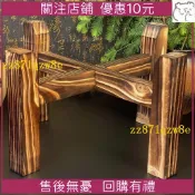 限時下殺@多尺寸陶瓷魚缸底座架子水缸木腳架花盆支架壇缸實木支撐架