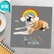 笑花【獨家設計】Rainbow彩虹LOVE 相片情侶親子客製化