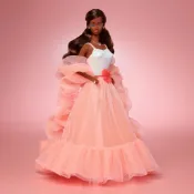 現貨區-Mattel Peaches ‘n Cream Barbie Doll, Blonde Hair蜜桃公主芭比（黑