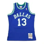 【MITCHELL & NESS】NBA 球迷版球衣 Steve Nash 1998-99 Road 小牛 藍 籃球衣 背心