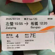 🚄 高鐵票根 台鐵票根  2026年 7月 8月 成人票  臺北-臺中 臺中-臺北 左營-板橋 板橋-左營 早鳥紀念收藏