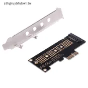 Sthgruybfubwl NVMe PCIe x4 x2 M.2 NGFF SSD 到 PCIe x1 轉換卡適配器 