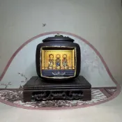 🔥臺灣最划算🔥發光景觀祖師道祖三清道德天尊家居辦公室銅神像祈福神龕擺件