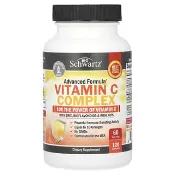 【iHerb】BioSchwartz, 維生素 C 複合物，含鋅，生物類黃酮和玫瑰果，120 粒膠囊