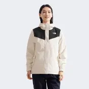 【The North Face】TNF 防水 抓絨 三合一外套 W TRAVEL FLEECE TRI JACKET - AP 女 米白(NF0A8HM6ROU)