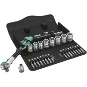 (店+)【Wera】德國Wera Zyklop 8100 SB 6 三分 3/8“公制多工棘輪套筒扳手組--29件組3分