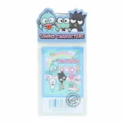 asdfkitty可愛家精品店 asdfkitty*三麗鷗家族遊樂園 人魚漢噸大眼蛙酷企鵝 別針夾式票卡套 證件套 悠遊卡套 車票套-日本正版