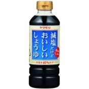 (店+)*貪吃熊* 日本 山森 調味料 醬油 減鹽醬油 50% 日本醬油 山森醬油 500ML