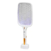 (店+)【勳風】二合一USB充電式可調電壓捕蚊燈拍/三層式電蚊拍 DHF-T3500  捕蚊拍