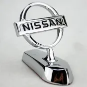 台灣現貨Nissan 日産 汽車引擎蓋立標貼 車頭立標 立標車頭機蓋貼 車載改裝立體車標貼 金屬機蓋立標