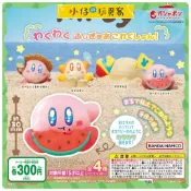 【小仔的玩具窩】「台灣現貨」扭蛋✨BANDAI 星之卡比黏土公仔-期待篇 卡比之星 黏土 渡假 休息 夏日沙灘系列
