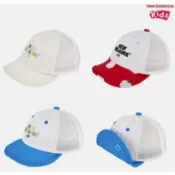 預購 韓國 New Balance kids 26SS 寶寶款網眼鴨舌帽/遮陽帽 帽簷可反摺