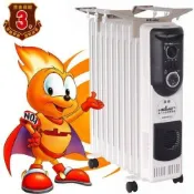 溫暖現貨~《586家電館》嘉儀 葉片式 恆溫定時 電暖器【KE-210TF/KE210TF】