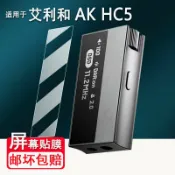 全球選品1館 生活百貨 適用於艾利和AK HC5解碼耳放貼膜1.62寸Astell&Kern AK HC5螢幕膜艾利和小尾巴背膜高畫質防爆防刮花