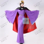 萬聖節服裝 邪惡皇后C服全套 萬圣節成人壞王后服裝白雪公主后媽繼母長裙表演服 動漫cosplay服装派對變裝角色扮演