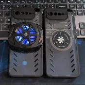 適用華碩ROG 6手機殼5G 多排氣孔快速降溫ROG6高畫質硬殼ASUS保護套帶無線電競散熱器風扇