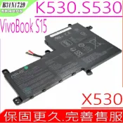 電池動力 ASUS B31N1729 B31Bi91 電池 華碩 VivoBook S15 S530 S530U S530UA S530UF S530UN X530 X530FN K530 K530FN X530FF X530FA