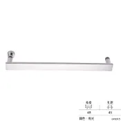 (店+)長方管衛浴門把（亮光）淋浴拉門專用把手(304不銹鋼.乾濕分離.淋浴門.衛浴把手.白鐵門把.玻璃門.把手.浴室.衛浴)