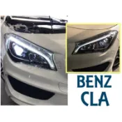 超級團隊S.T.G Benz W117 CLA200 CLA250 前期升級後期 美規專用 全LED大燈