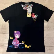 BIG TRAIN墨達人 小葵金魚女T恤短袖